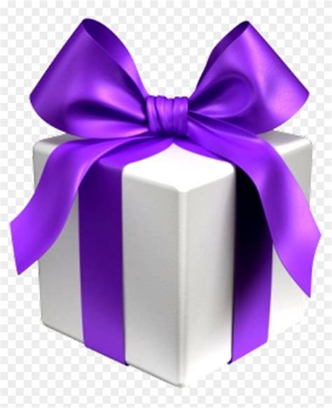 Purple Present Png Purple Gift Box Png Transparent Png X Pngfind