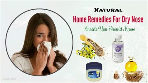 13 Natural Home Remedies For Dry Nose Inside You Should Know