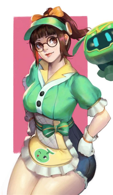 Honeydew Mei By Phamoz On Deviantart Overwatch Mei Overwatch