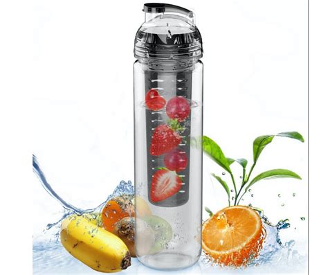Ankh Rahs Healthy Living Guide Tritan Water Fruit Infuser Bottle