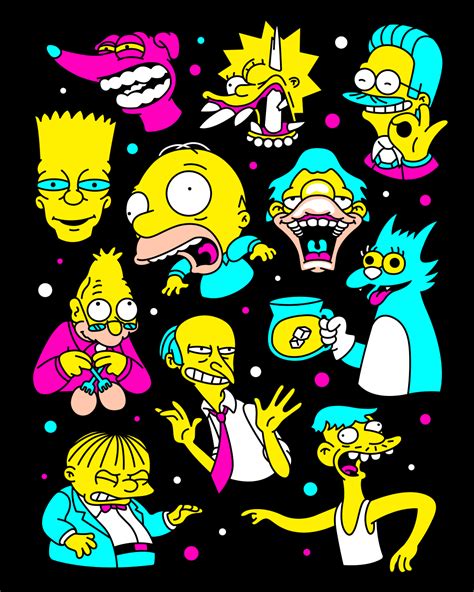 Made Some Fan Art Inspired By Weird Simpson Faces Thesimpsons