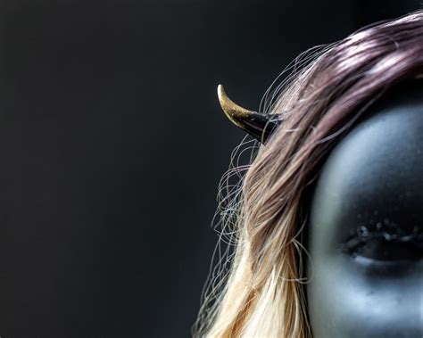 Horn Hair Clips Halloween Costume Dark Fairy Horns Horned Etsy