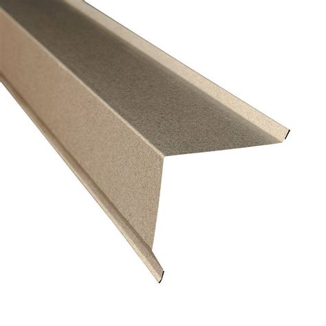 Metal Sales Gable Trim In Galvalume 4206041 The Home Depot