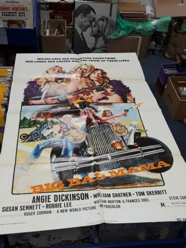 Big Bad Mama Original 1 Sheet Poster Angie Dickinson William Shatner