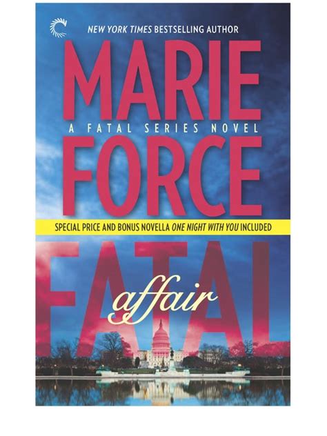 Marie Force Unveils The Affair That Sparked Fatal Affair