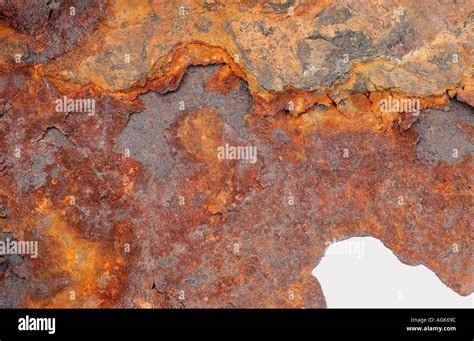 Corroded plate severely rusted background texture Stock Photo: 2635419 - Alamy