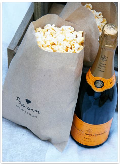 Picture Of Diy Popcorn Bags For A Mothers Day Outdoor Party