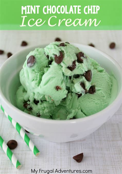 What a sweet, dark brown gown you're wearing! Homemade Mint Chocolate Chip Ice Cream {No Churn!} - My ...