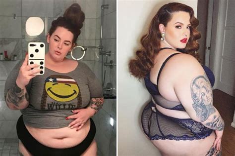 Plus Sized Model Tess Holliday Flaunts Her Stomach In Candid Instagram