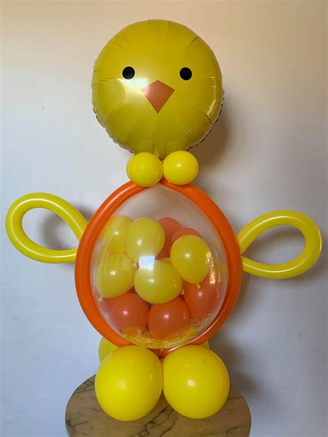 Easter Chick Balloons Bubble Moo Balloons