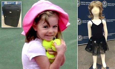 Body Of Girl Found In Suitcase Is Not Madeleine Mccann South Australia