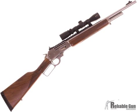 Used Marlin 1895gs Lever Action 45 70 Stainless 18 Barrel Walnut