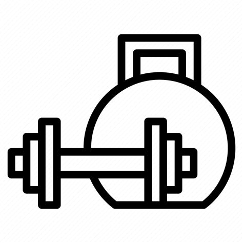 Activity Diet Dumbbell Excercise Icon Download On Iconfinder