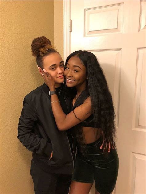 Pin By R A I N 💞☁️ On ☁️ C O U P L E S ☁️ Cute Lesbian Couples Black Lesbians Girlfriend Goals