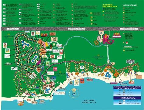 Resort Map Picture Of Luxury Bahia Principe Akumal Akumal Tripadvisor