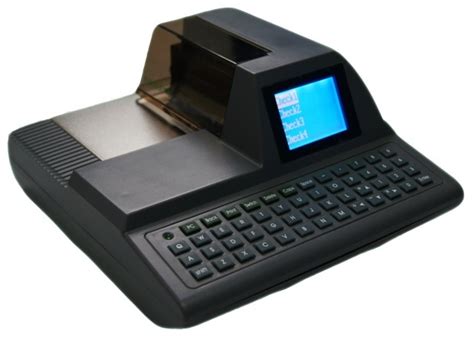 Chequewriter Software And Chequewriter Machine