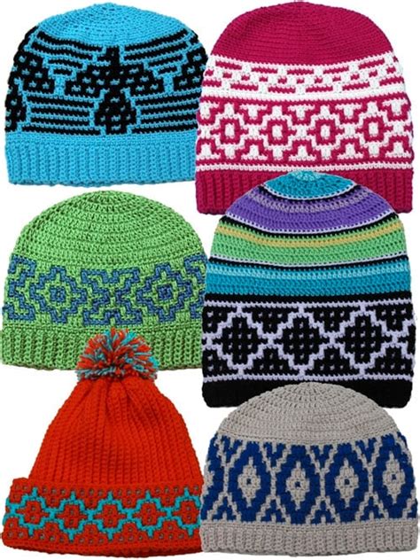 Native American Hats Pattern Set Review Oombawka Design Crochet