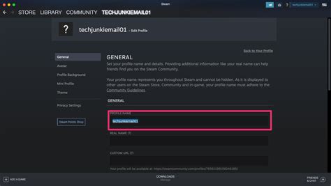 How To Change Your Steam Account Name