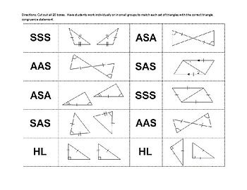 What theorem or postulate can be used to show that. Triangle Congruence Worksheet #1 Answer Key + mvphip Answer Key