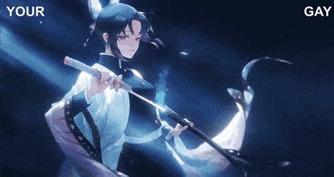 Анимированная картинка меч чужака катана, аниме удар мечом. Demon Slayer Wallpaper Hd Gif - Anime Wallpaper HD
