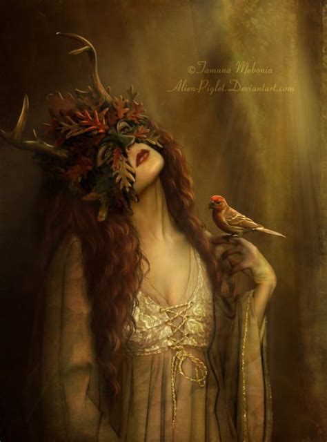Pixiewinksfairywhispers Pagan Art Female Art Celtic Mythology
