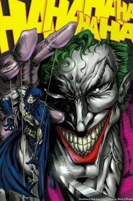 Puppet Master Joker Artwork Batman Illustration Batman Vs Joker