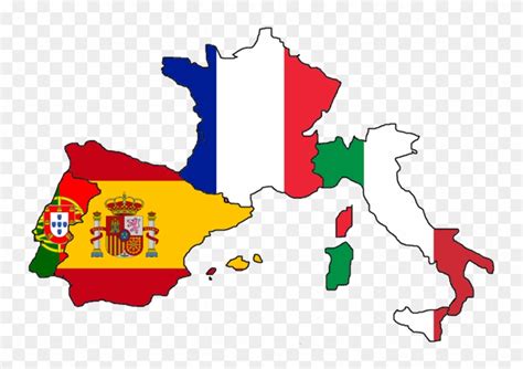 Uk France Spain Italy Germany Map Free Transparent Png Clipart Images Download