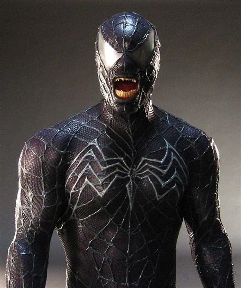 Unused Black Spider Man And Venom Costumes For Spider Man 3 Venom