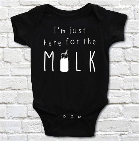Gender Neutral Cute Baby Clothes Bodysuit With I M Just Here For The