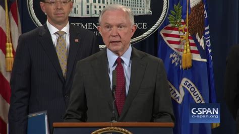 Ag Jeff Sessions “i Have The Honor Of Serving As Attorney General C