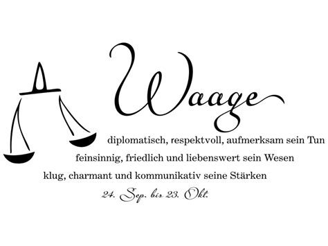 Eins habe ich noch vergessen. Sternzeichen Waage Von Wann Bis Wann - etsy bild