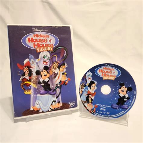 Mickeys House Of Villains Dvd 2002 Disney 1399 Picclick