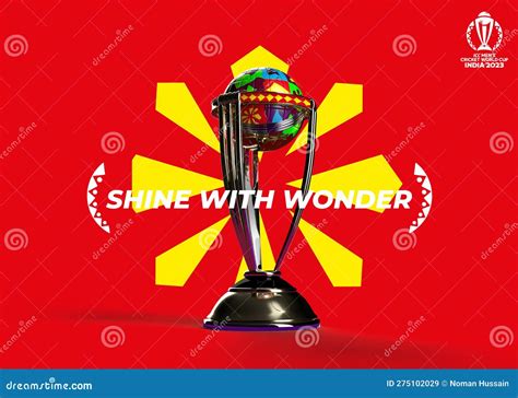 Icc Mens Cricket World Cup 2023 In India Editorial Stock Image