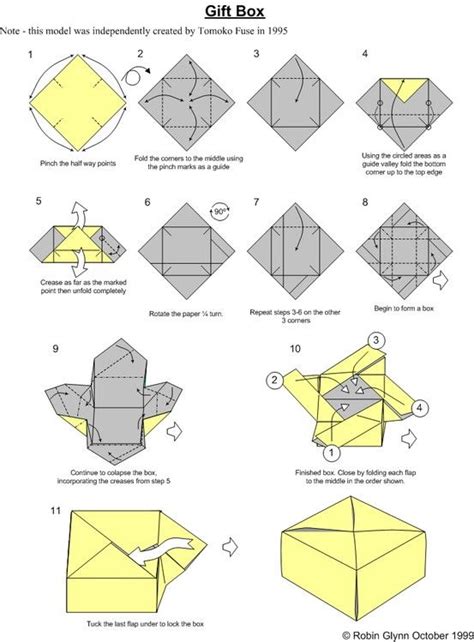 Maybe you would like to learn more about one of these? origami box | Origami gift box, Origami easy, Origami diagrams