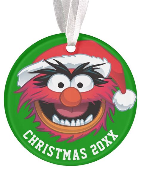 The Muppets Christmas Animal Face Ornament Muppets