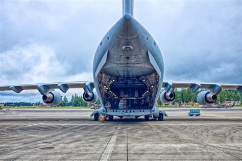 Dvids Images C 17 With Cargo Doors Open Image 1 Of 6