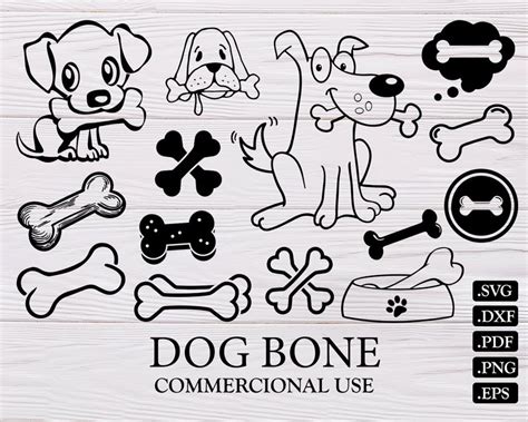 Bone Dog Vector At Collection Of Bone Dog Vector Free