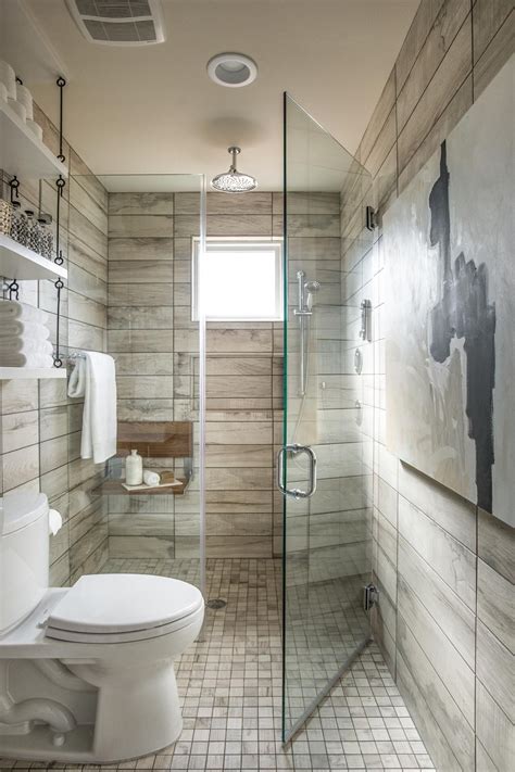 Get inspired with these bathroom floor tiles that can upgrade your design and pack plenty of personality. 51+ Small Master Bathroom Remodeling Ideas Cool in 2020 | Bathroom design small, Wood tile ...