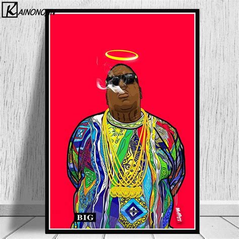 Posters And Prints Notorious Big Biggie Tupac Poster Canvas Painting