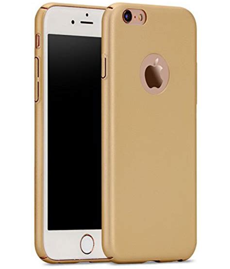 Apple Iphone 7 Plain Cases Mv Golden Plain Back Covers Online At