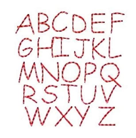 Great savings & free delivery / collection on many items. Redwork Alphabet Machine Embroidery Designs