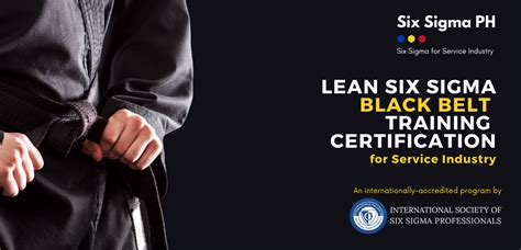 Lean Six Sigma Black Belt Certification Program