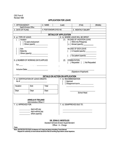 Form 6 Deped 2022 Downloadable Fill Online Printable Fillable