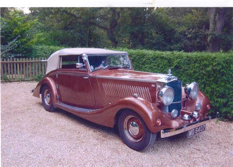 1938 Railton Straight 8 Series Iii Fairmile Drophead Coupe Sold
