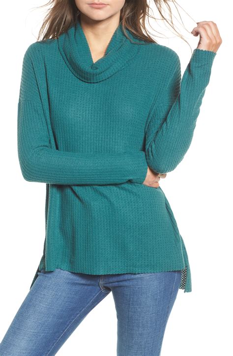 Funnel Neck Tunic Funnel Neck Sweater Funnel Neck Soft Knit Sweaters