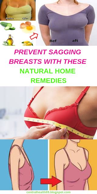 Prevent Sagging Breasts With These Natural Home Remedies Healthy