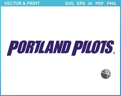 Portland Pilots Wordmark Logo 2014 College Sports Vector Svg Logo