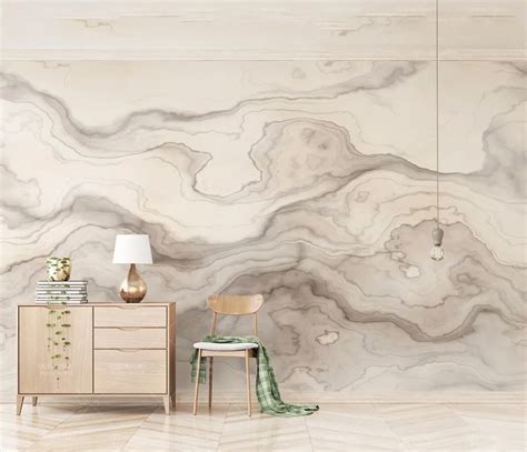 Bacaz 8d Marble Texture Stone Wallpaper Murals For Living Room Tv