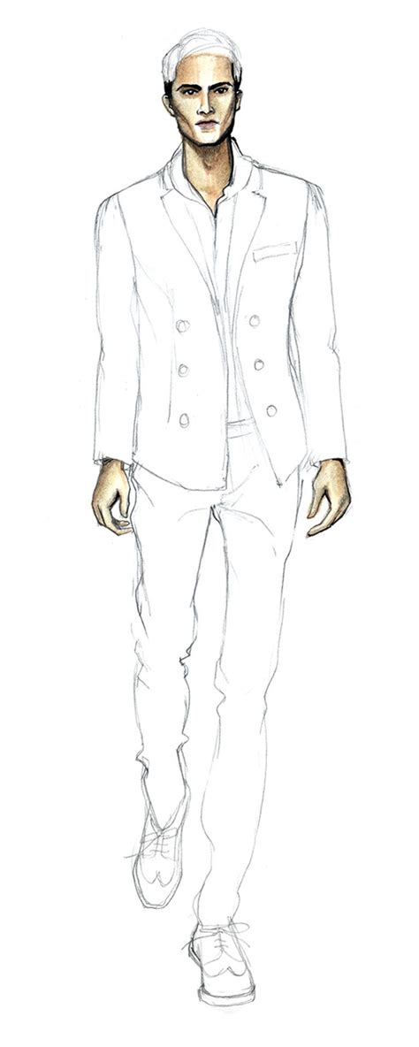 Male Fashion Sketch