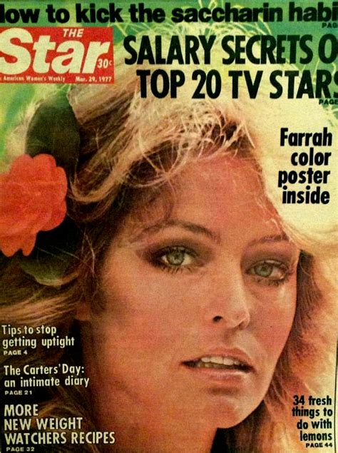 Her Popularity Causes Farrah Fawcett Majors To Make The Cover Of Star